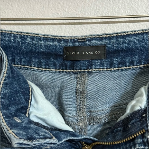 Silver Jeans Co. Elyse Blue Jean Shorts Women’s Size W32/L4 - Picture 5 of 5